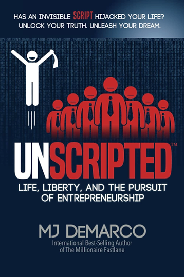 unscripted book cover MJ DeMarco